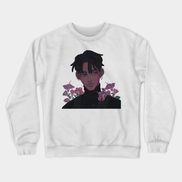 Flower Boy Crewneck Sweatshirt by gavv